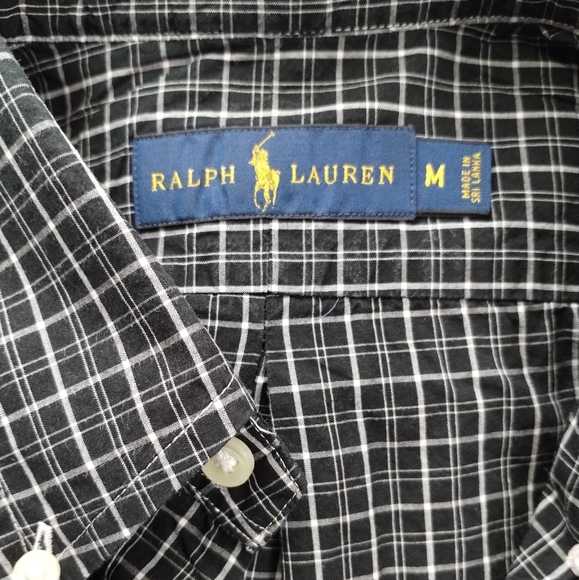 Polo Ralph Lauren Men's Medium Long Sleeve Button Down Shirt - Picture 4 of 4